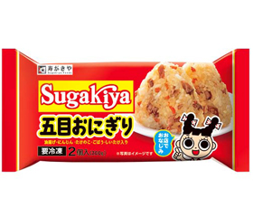 冷凍SUGAKIYA五目おにぎり2個入